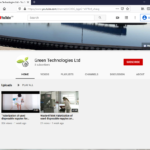 Καινοτόμες τεχνολογίες της Green Technologies στο κανάλι μας στο Youtube